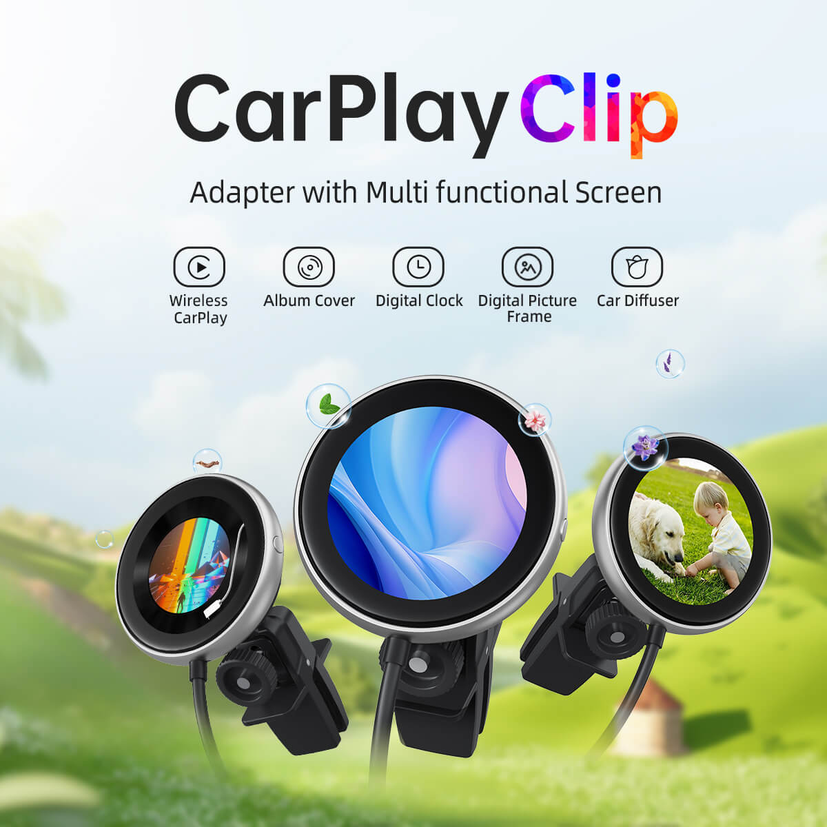 CarPlayClip Ασύρματος Προσαρμογέας CarPlay