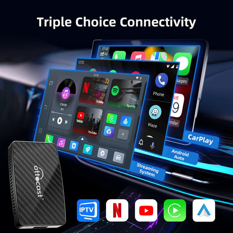 Adattatore tutto in uno Play2Video Pro Wireless CarPlay/Android Auto