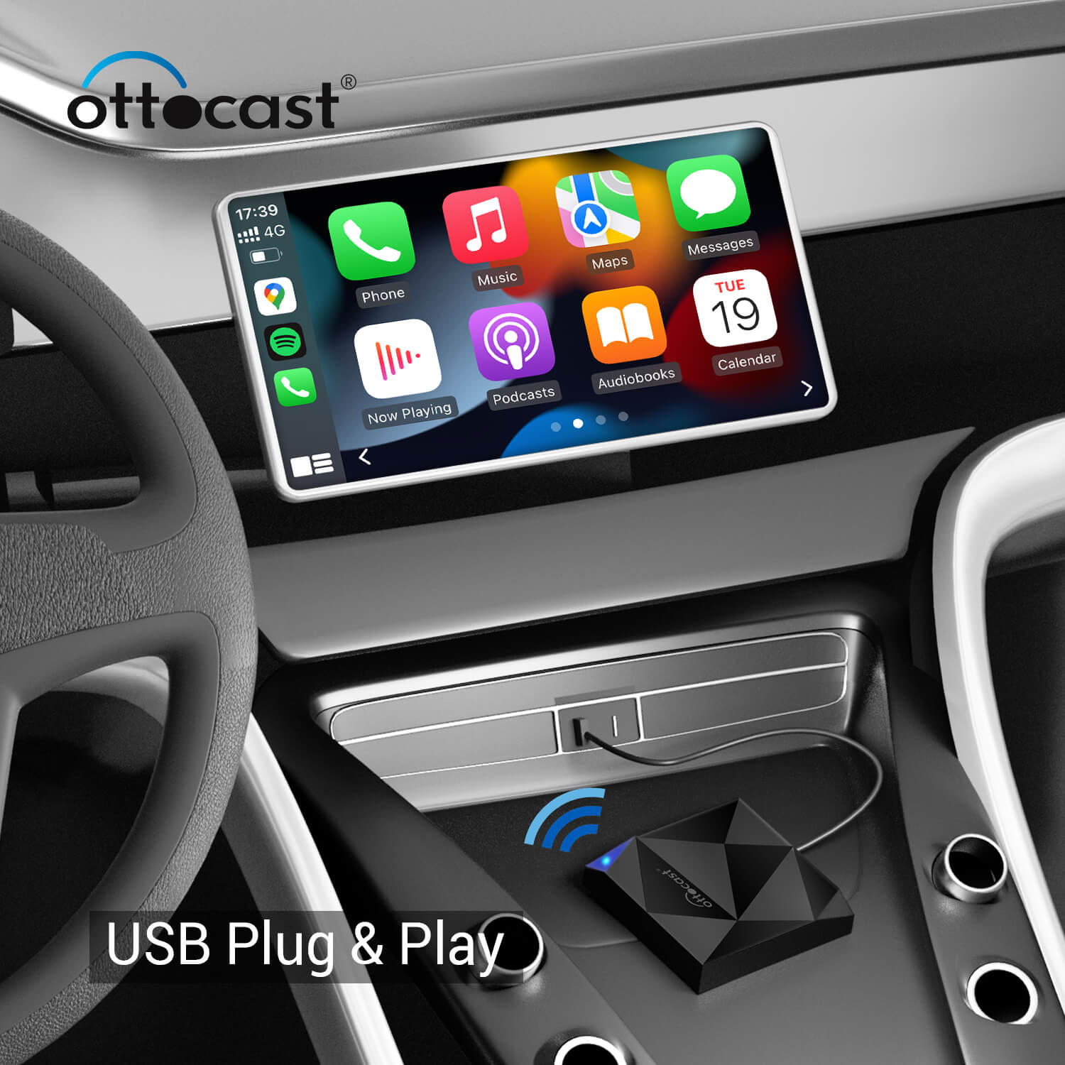 Ασύρματος προσαρμογέας CarPlay U2-AIR